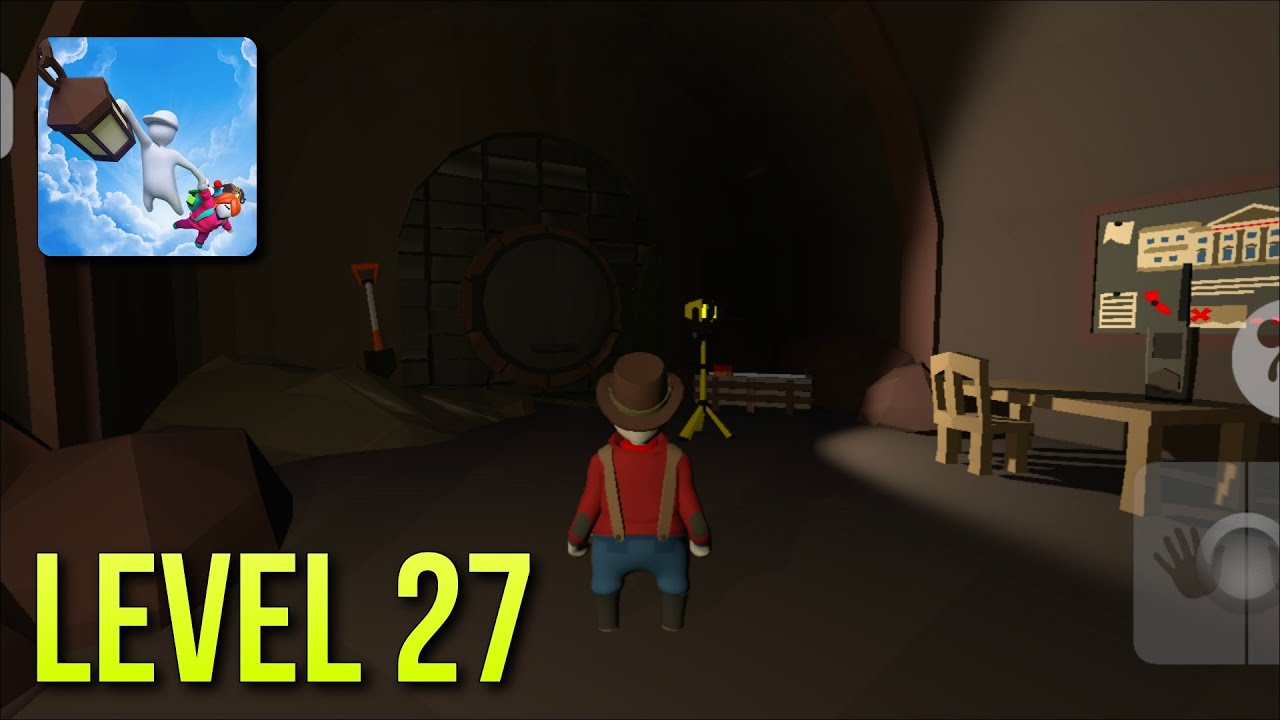 Human Fall Flat Mobile | Gameplay Walkthrough - (Level 27 : Museum)