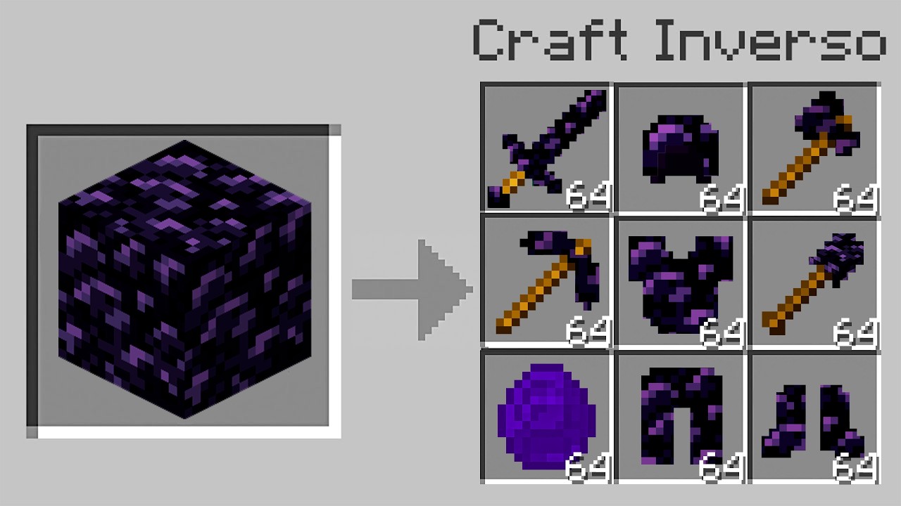 NUNCA fa&ccedil;a essa Crafting Table no Minecraft!