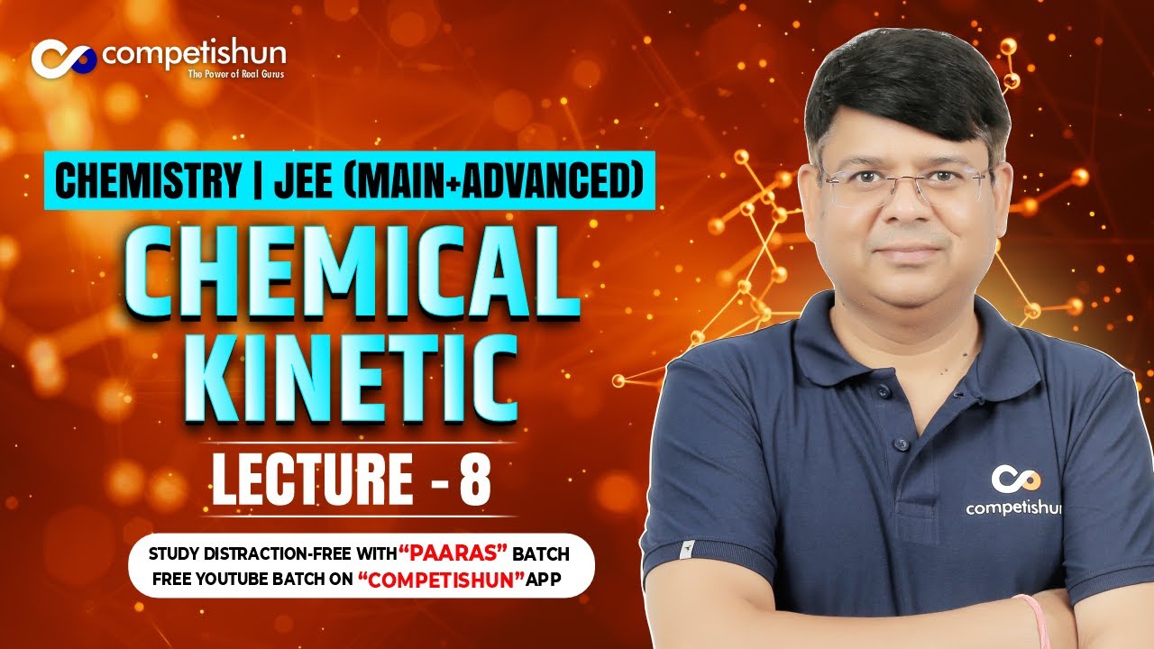 8 Chemical Kinetics | Pseudo First Order Reaction | IIT Advanced | JEE Main | Chemistry Class 12