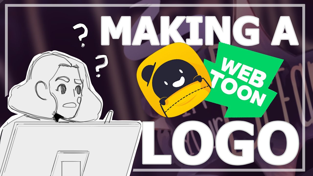 Making a Bussin' Logo for my Canvas Webtoon | Clip Studio Paint Speedpaint w/ Voiceover