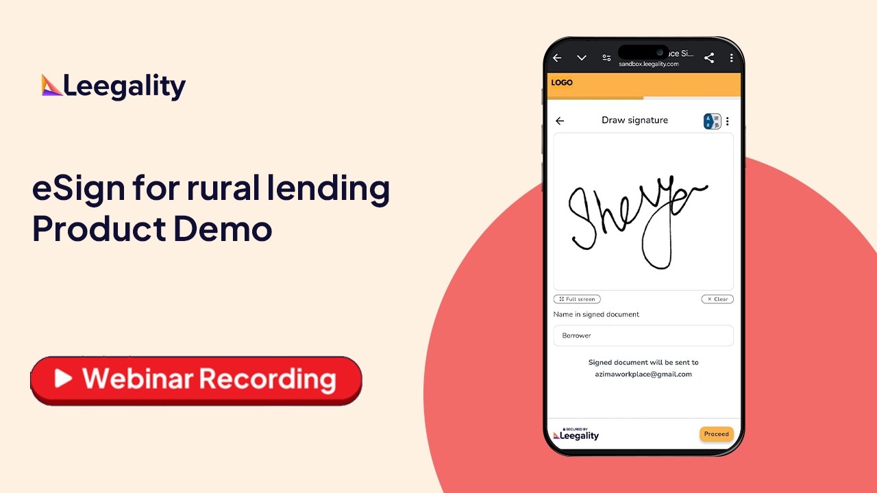 How to eSign agreements in rural India (Product Demo)