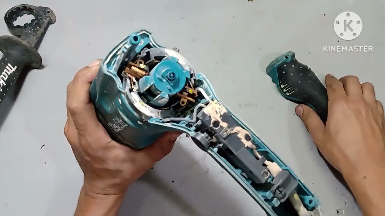 FURADEIRA MARTELETE MAKITA HR2470 COM O TERMINAL DA BOBINA ROMPIDO!!!