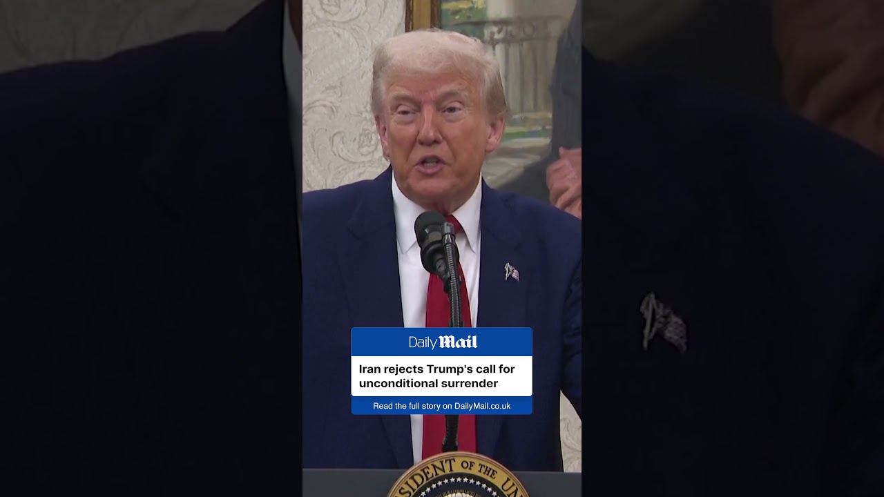 Iran rejects Trump's call for surrender