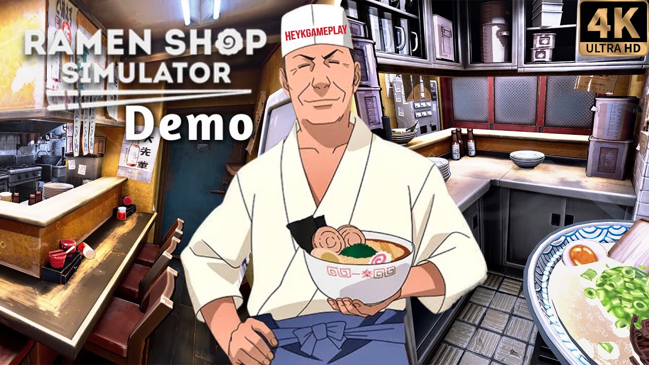 拉麵店模擬器│Ramen Shop Simulator Demo Gameplay【試玩版初體驗】第一人稱/經營模擬/獨立遊戲