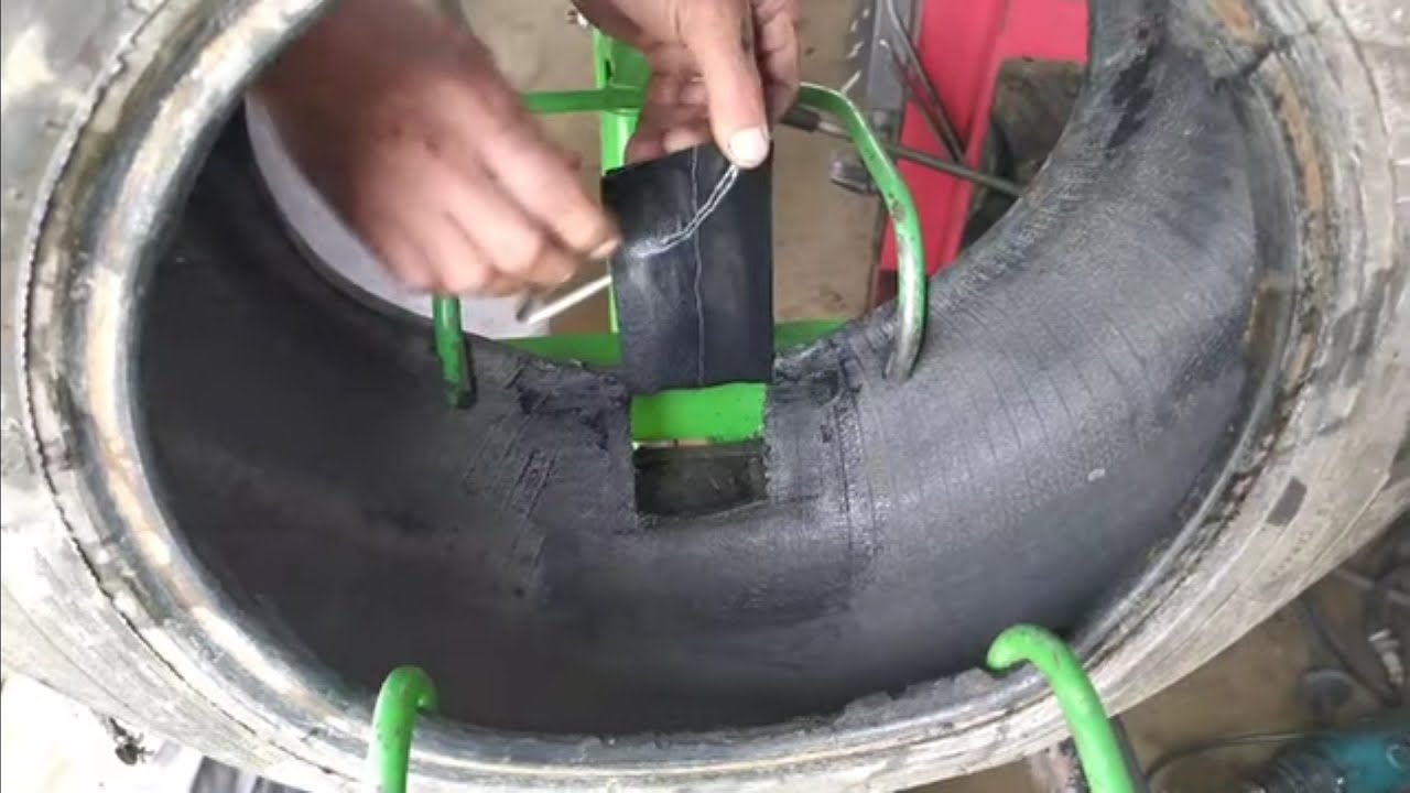 COMO FAZER VULCANIZAÇÃO DE CORTE EM PNEU