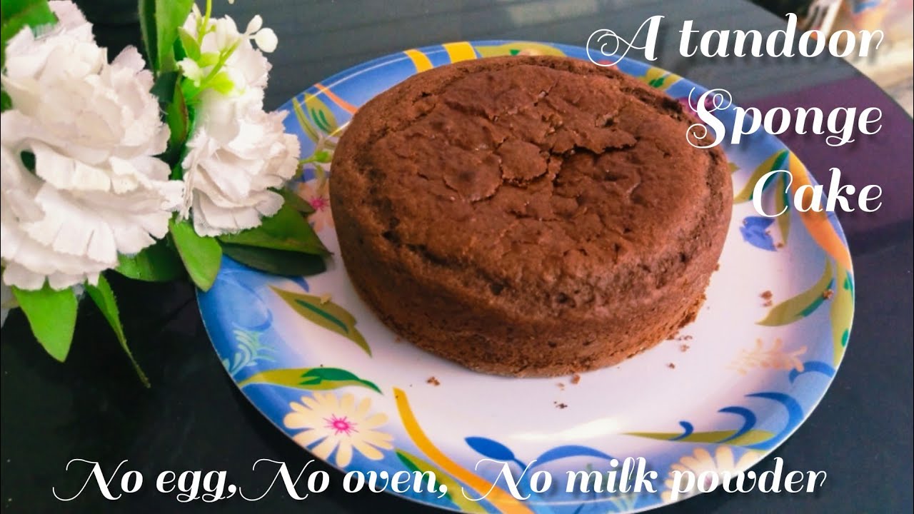 How to bake cake in tandoor | tandoor Sponge cake