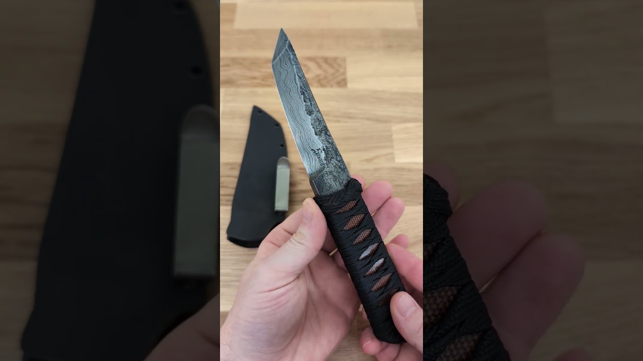 Damascus Kwaiken by Ben Seward