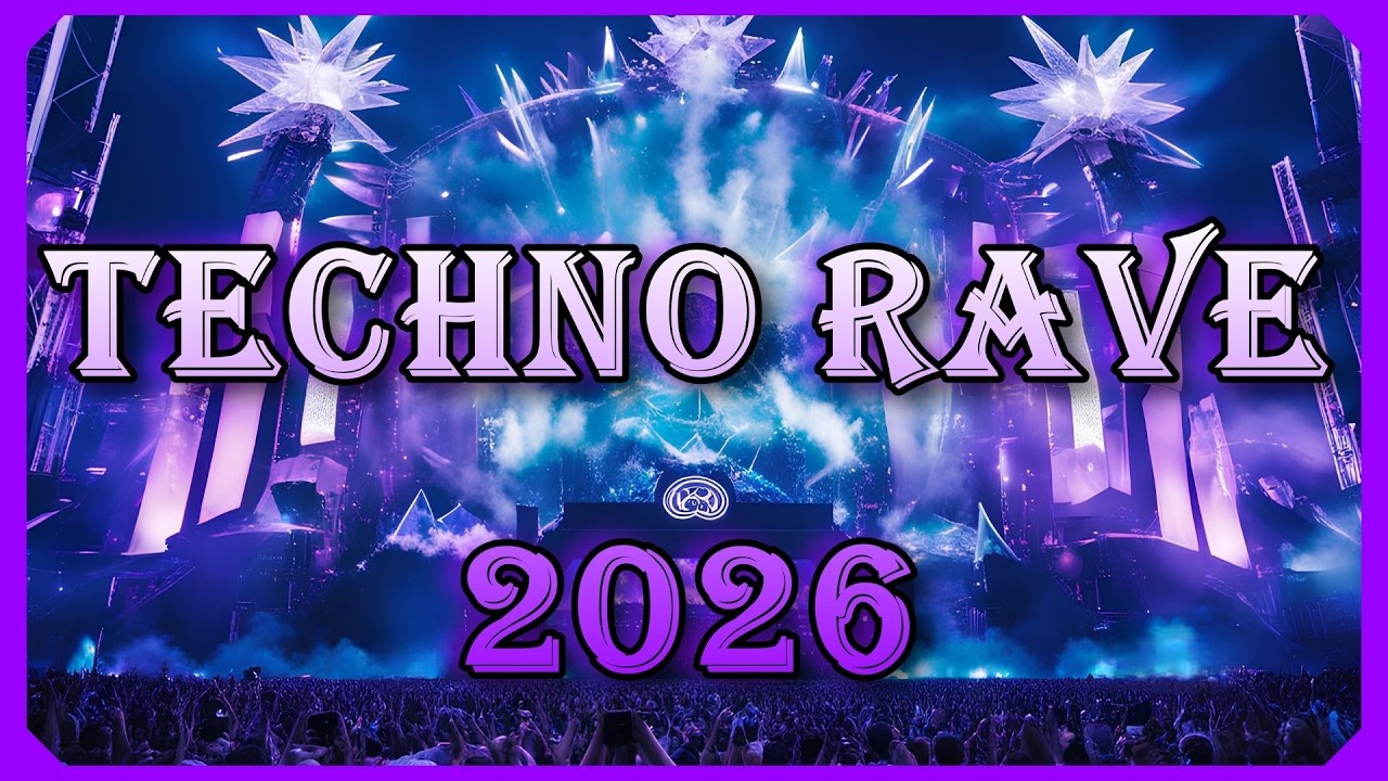 TECHNO RAVE 💣 Melodic Techno Festival 2026 | Nonstop Techno Mix #1