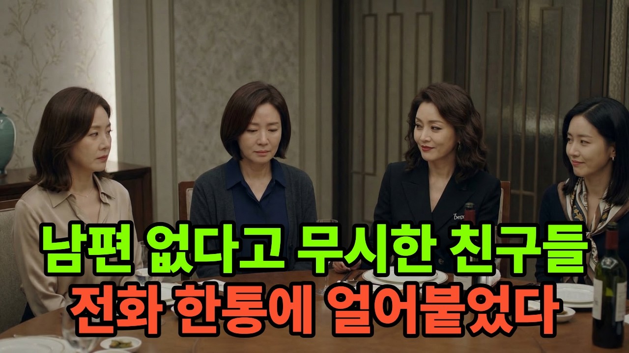 ✅ 남편 없이 아들 키운 그녀를 비웃던 친구들, 마지막 전화 한 통에 충격에 빠졌습니다