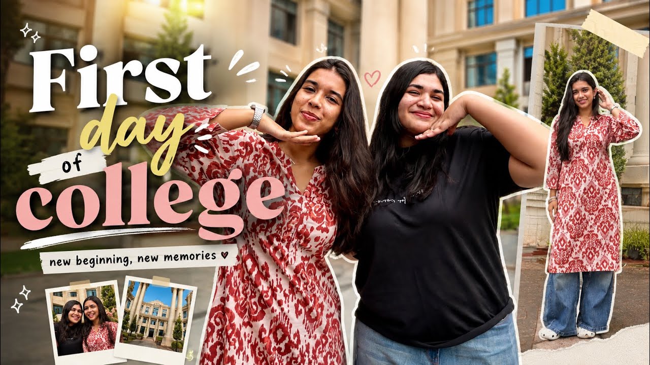 First Day as a BTech Student😭 📚 | College Vlog 2026 | Reality vs Expectations