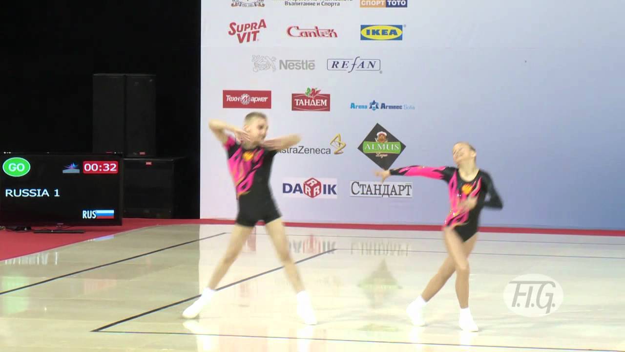Mixed Pair Russia 1 - Aerobic World Age 2012