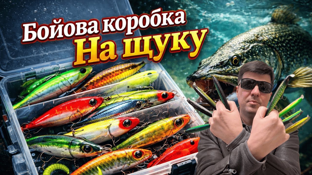 БОЙОВА КОРОБКА НА ЩУКУ  🔥 Бюджет, який ЛОВИТЬ! + Тактика