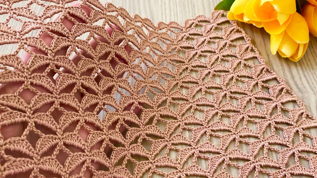 Eye-Catching and Interesting Crochet Pattern❗️Detailed Tutorial of Summer Woman Blouse Model