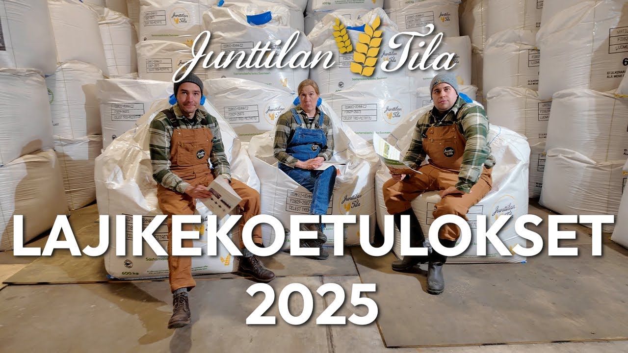 Katsaus virallisiin lajikekoetuloksiin 2025
