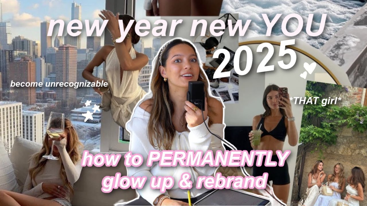 how to *actually* GLOW UP in 2025 ✨ stop self sabotaging and get your DREAM life 🤩⭐️