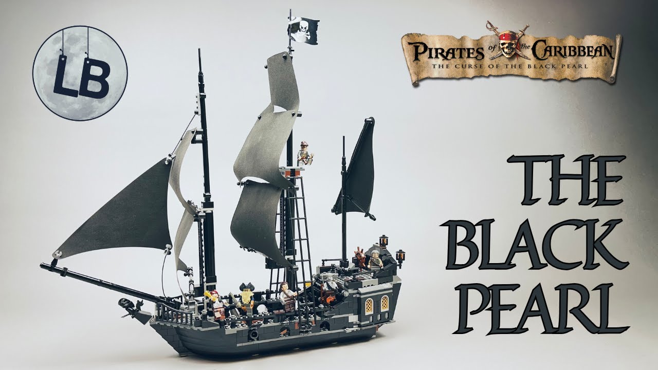 LEGO 4184 - Pirates of the Caribbean - The Black Pearl - Speed Build Timelapse review