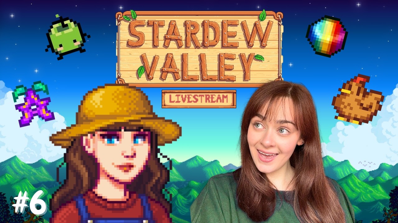 Stardew Valley & Affiliate Party Stream | Casual Perfection Playthrough