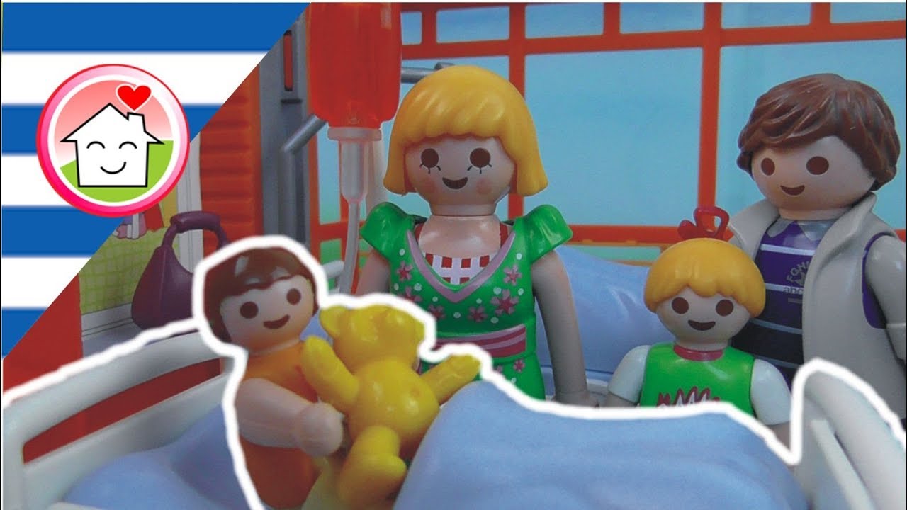 Playmobil ταινία Η Άννα μπαίνει στο νοσοκομείο - Οικογένεια Οικονόμου