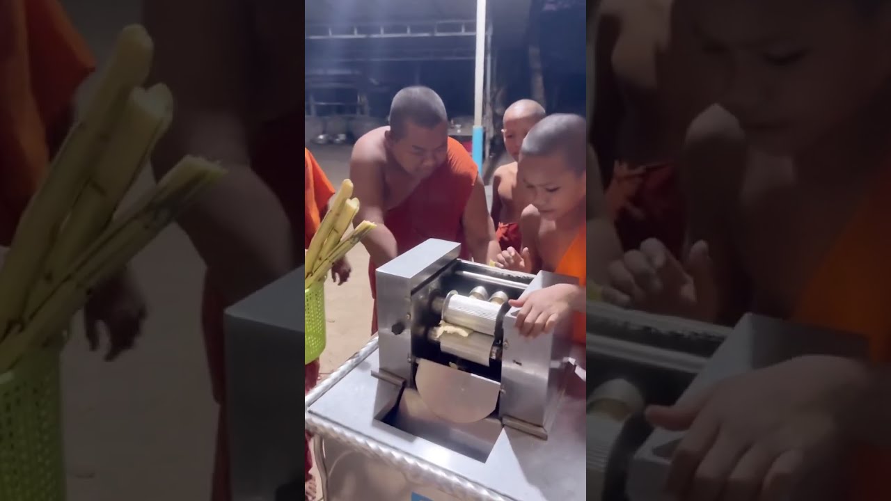 កិនទឹកអំពៅប្រគេនលោកពេលល្ងាច - sok Khoeurn TV