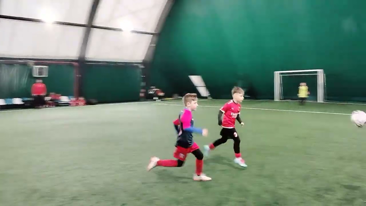 Brașov Indoor Cup U8. Steaua vs Academia Milan Rosu 