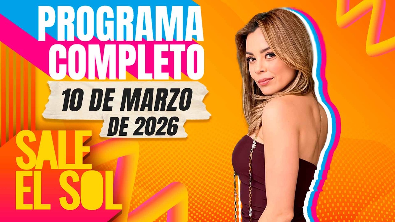 Gaby Ramírez ROMPE EN LLANTO al recordar la MU3RT3 de su mejor amigo | Completo Sale el Sol 10/3/26