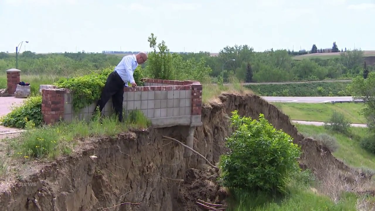 Retirement Dream Of Moose Jaw Resident Is Slipping Away... Right Into The Wakamow Valley