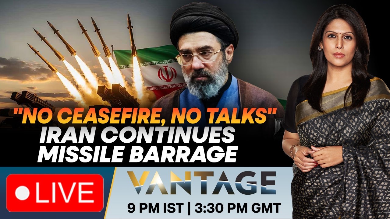 LIVE: US Iran War Escalates as Tehran Hits Dubai, Rules Out Escalation  |Vantage with Palki Sharma