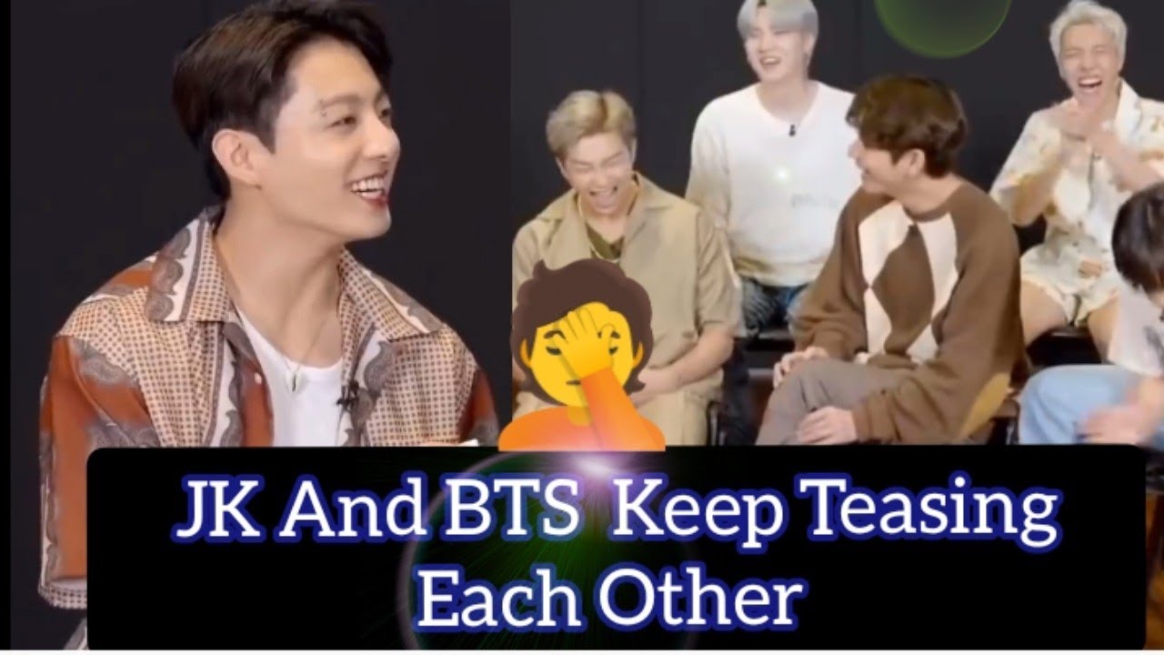 JK And Members Keep Teasing To Each Other😂