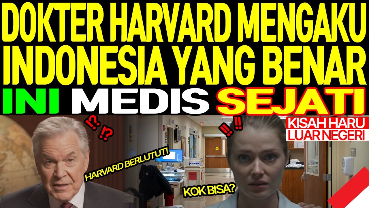 [Kisah Haru Luar Negeri] AS Bertekuk Lutut ke Indonesia! Dunia Medis Syok, Dokter Harvard Menangis!!