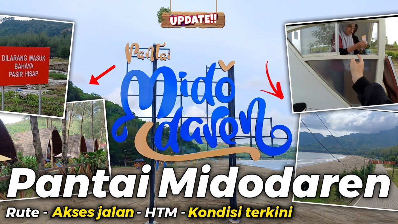 Rute & akses jalan menuju Pantai Midodaren Tulungagung terbaru | Rekomendasi pantai paling bagus!