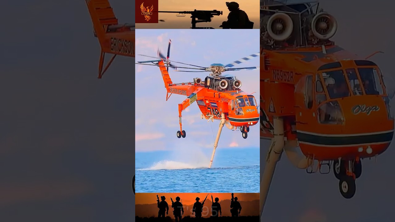 Discover the S64 - The Heavy-Duty Aerial Firefighting Warrior