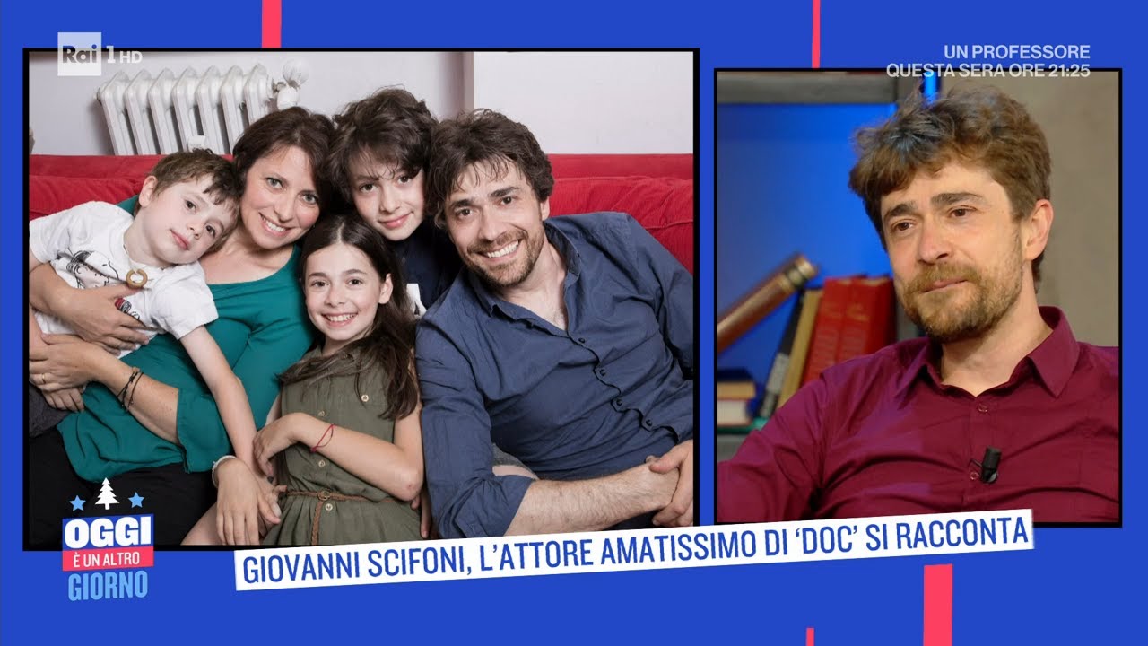 Giovanni Scifoni, l'attore amatissimo di "Doc" si racconta - Oggi è un altro giorno 09/12/2021