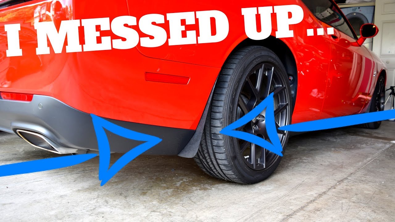Dodge Challenger ZL1 Addons Rock Guards INSTALL!
