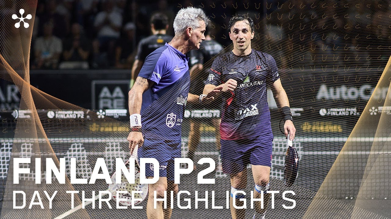 Finland Premier Padel P2: Highlights day 3 (men)