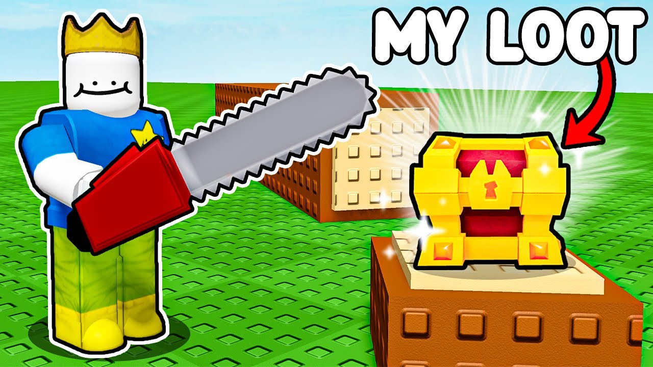 Cutting Down 1,000,000 Trees to find OP LOOT in Roblox...