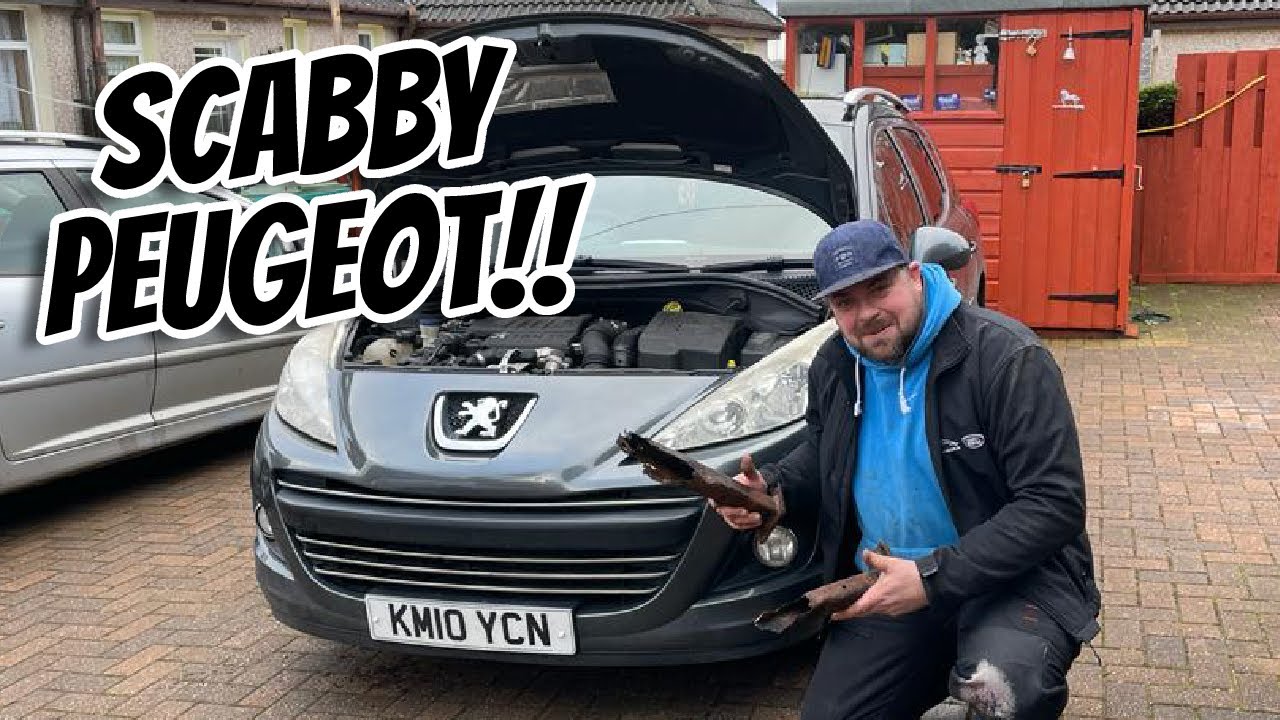 Saving a Subscribers car from EXTREME rot! Replacing rotten chassis legs