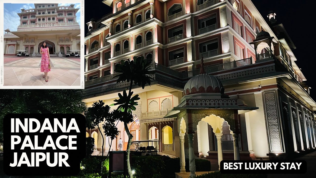 Indana Palace Jaipur /Best stay in Jaipur/ Full tour with details/Private pool villa/#travelvlog