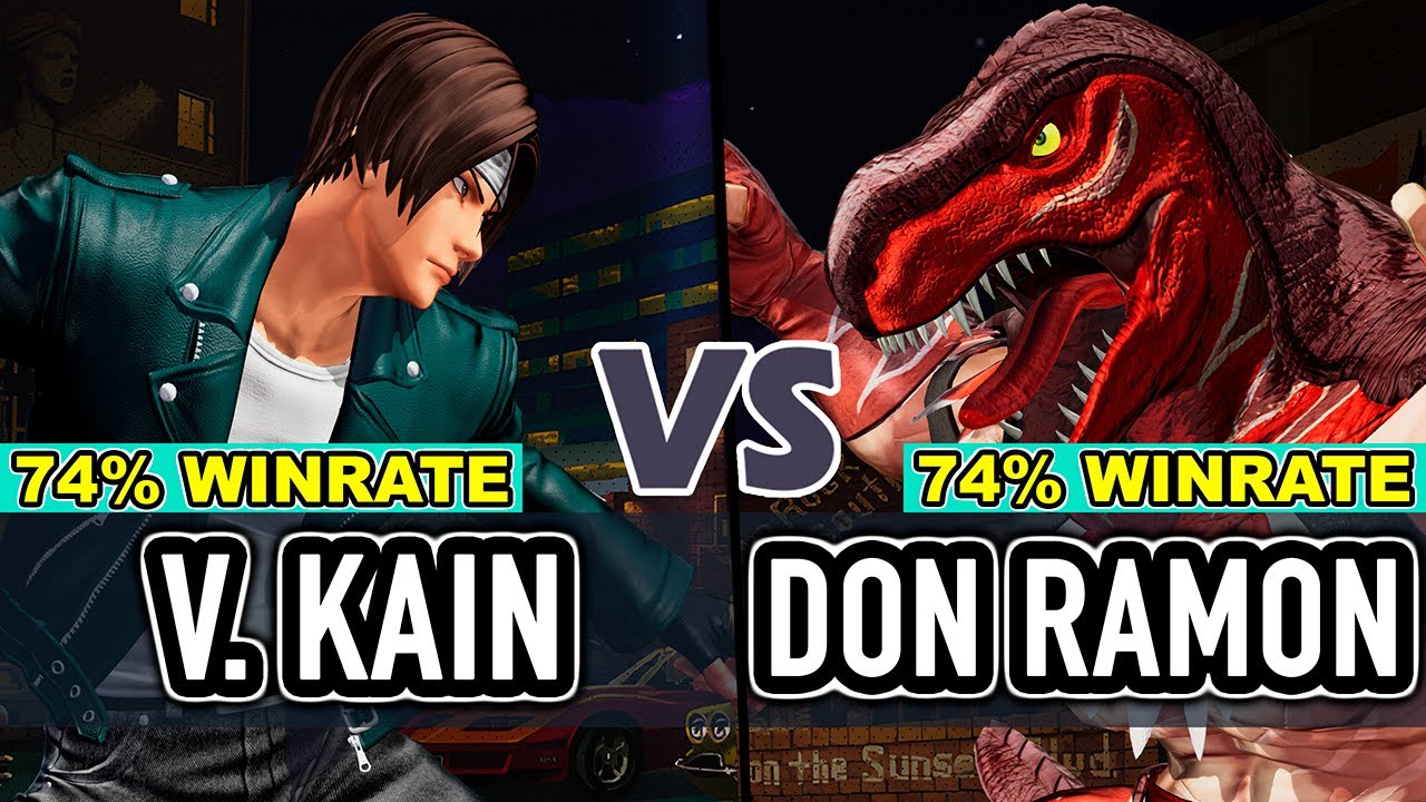 KOF XV ▰ VIOLENT KAIN (Kyo/K'/Rock) vs DON RAMON (Dinosaur/Ram&oacute;n/Antonov) ▰ High Level Gameplay