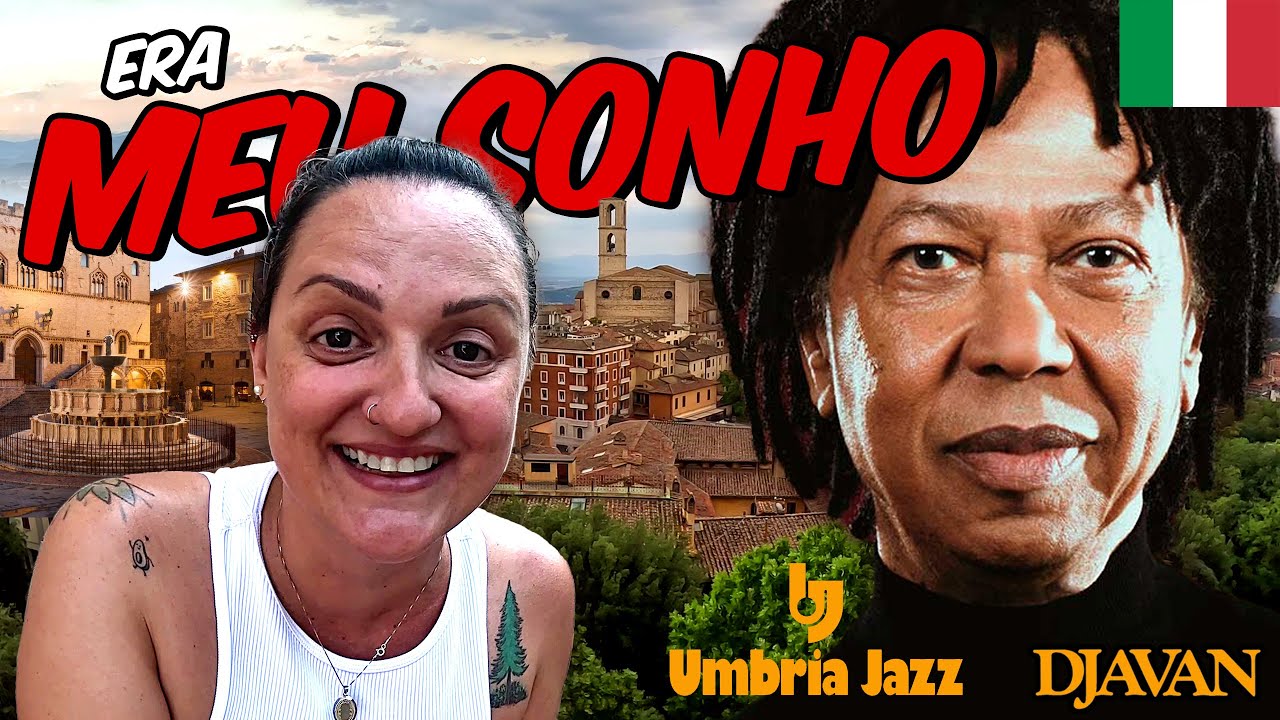 DJAVAN no UMBRIA JAZZ FESTIVAL! Que show memorável! 🤩