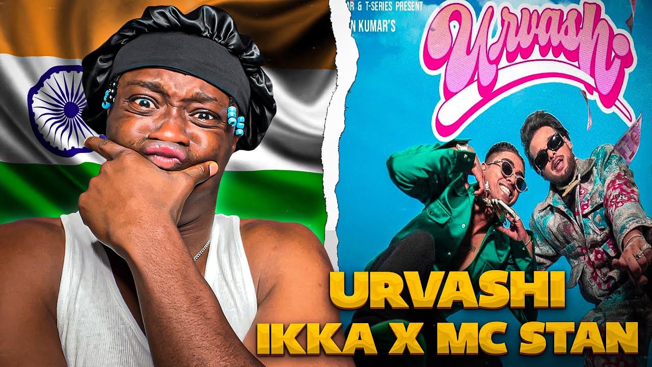 URVASHI (Official Music Video): IKKA, Ft. MC STAN | BHUSHAN KUMAR 🇮🇳🔥REACTION