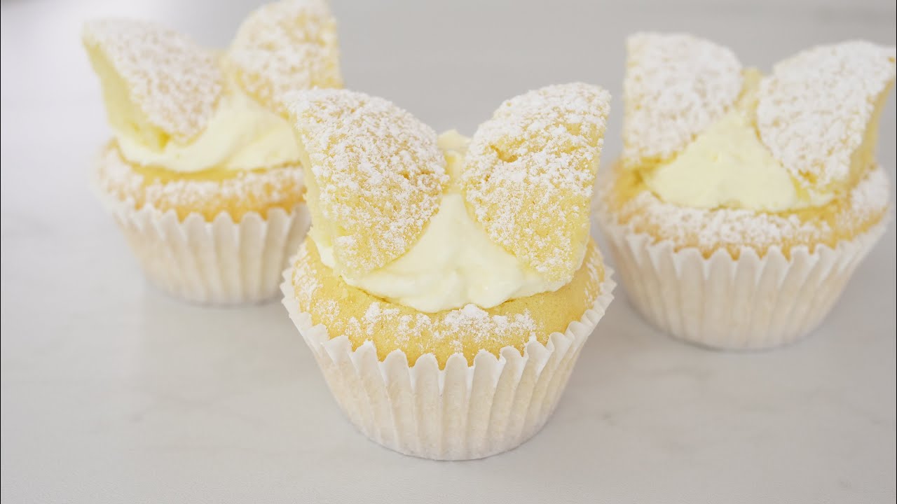 Butterfly Cakes Recipe | Exclusively Food
