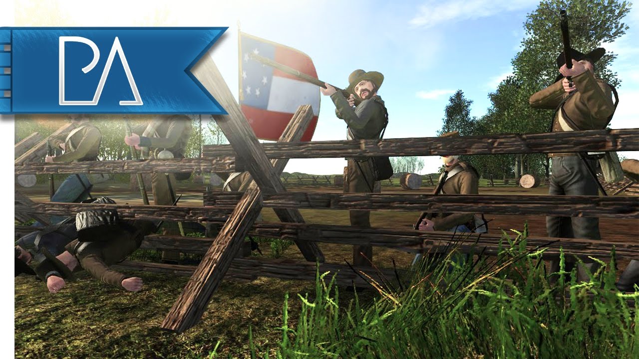 Civil War Fort Battle: Massive Event - North & South: First Manassas Mod Gameplay