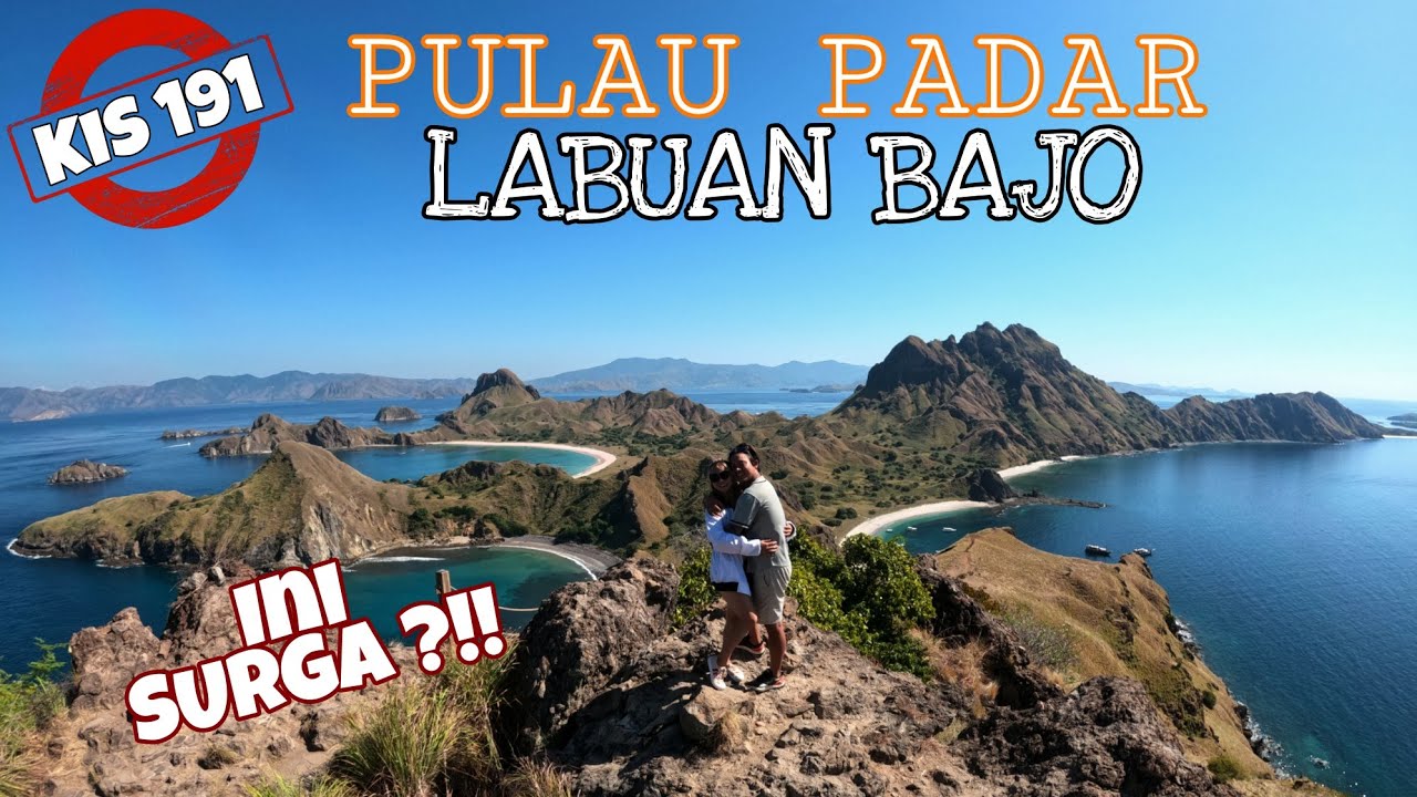 PULAU PALING INDAH DI INDONESIA ?? PADAR ISLAND - TAMAN NASIONAL KOMODO - LABUAN BAJO | Flores