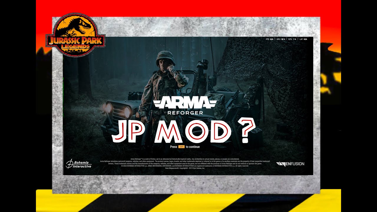 Jurassic Park Arma Reforger