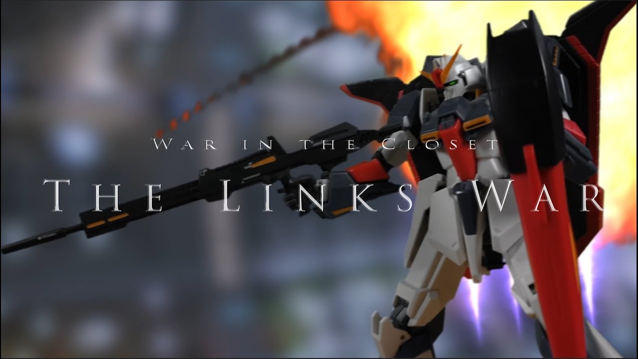 GUNDAM WAR IN THE CLOSET: The LINKS War EP. 5 Ego Boost [ストップモーション　ガンダム]