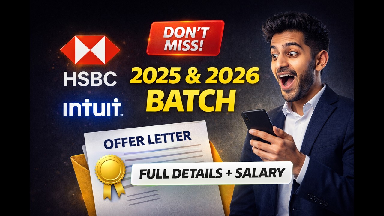 Не пропустите! HSBC и Intuit набирают выпускников 2025 и 2026 годов | Подробности