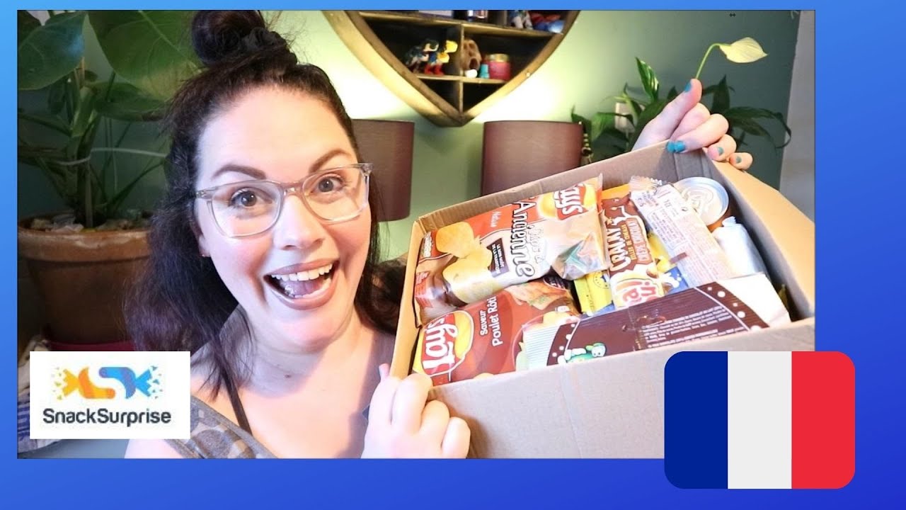 ENGLISH GIRL TRIES FRENCH SNACKS - SNACK SURPRISE AUG 2020