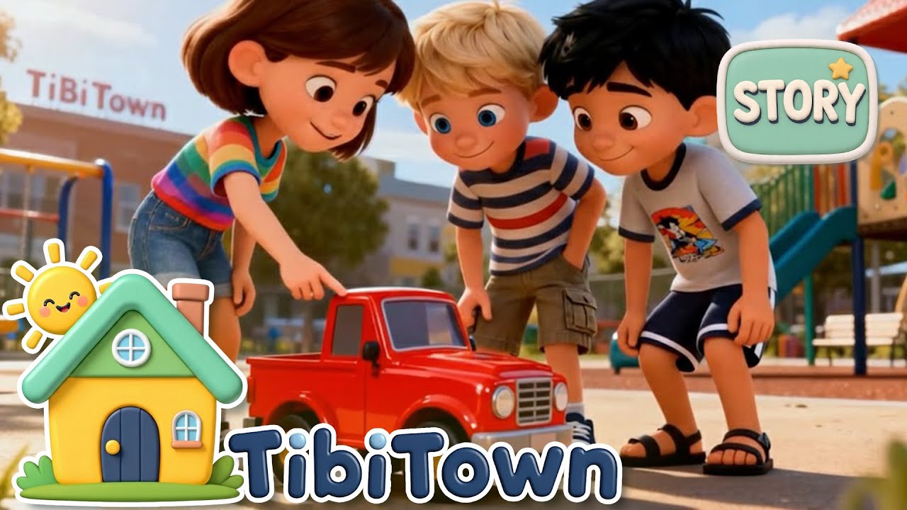 The Big Toy Share in TibiTown | Sharing Is Caring for Kids 📖⭐