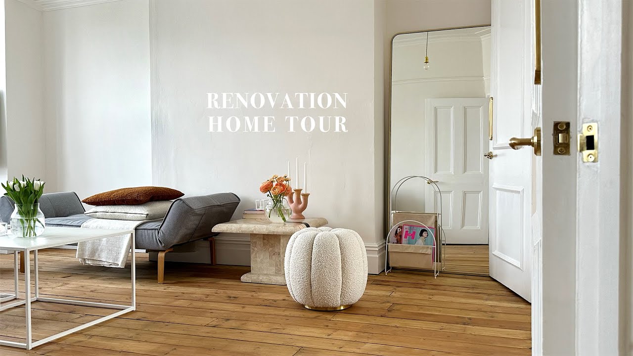 My London Home Tour – mid-renovation in a 120 year-old flat