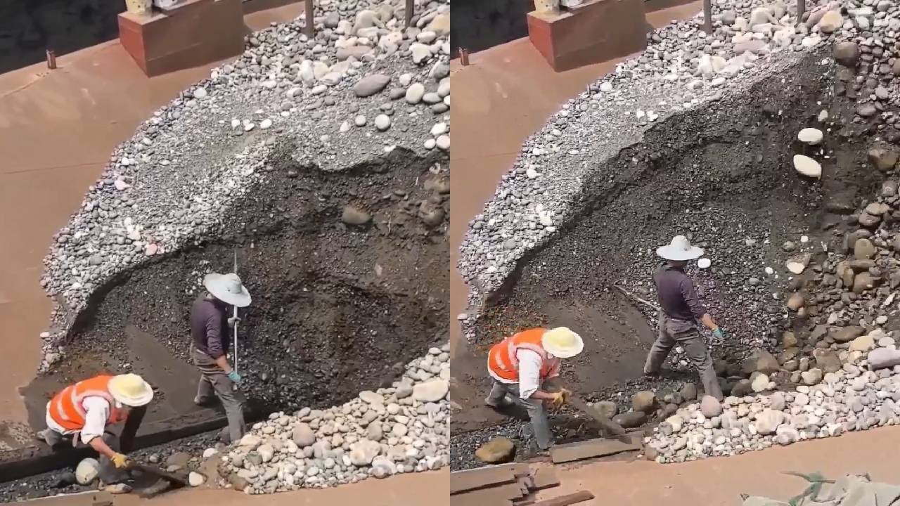 1500-Ton Cargo Ship Unloading phosphate ore | The Most Relaxing Video Ever